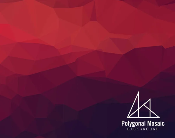 Üçgen mozaik, çokgen mozaik arka plan vektör illüstrasyon