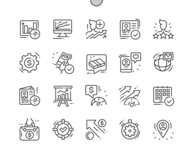 Performans iyi hazırlanmış piksel mükemmel vektör ince çizgi simgeler 30 2 kılavuz Web grafikleri ve Apps-x 