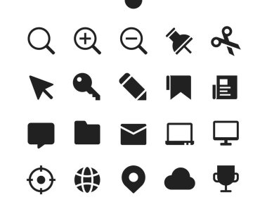Genel v2 UI Pixel Mükemmel Yapılandırılmış Vektör Katı Simgeler 48x48 Web Grafikleri ve Uygulamaları için 24x24 Izgara Hazır. Basit Asgari Resim Grafiği