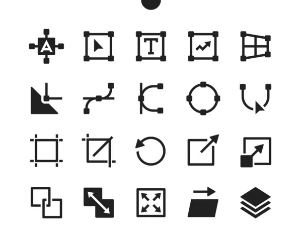 Design v1 UI Pixel Perfect Gut gearbeitete Vector Solid Icons 48x48 Ready for 24x24 Grid für Web Graphics und Apps. Einfaches minimales Piktogramm — Stockvektor