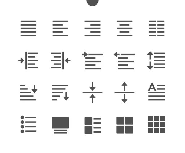 Edit text v1 UI Pixel Perfect Well-crafted Vector Solid Icons 48x48 Ready for 24x24 Grid for Web Graphics and Apps. Jednoduchý minimální piktogram — Stockový vektor