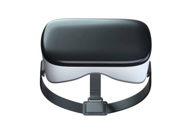 Sanal Gerçeklik googles 3d render beyaz izole