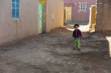 Kız Merzouga, Fas