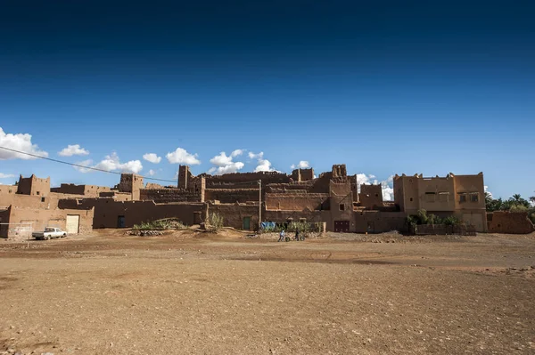 Berber Kasbah Στο Φαράγγι Dades Μαρόκο — Φωτογραφία Αρχείου