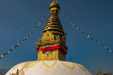 swayambunath stupa, Katmandu, nepal