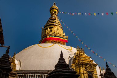 swayambunath stupa, Katmandu, nepal