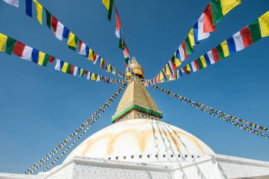 Boudhanath stupa in Kathmandu Nepal