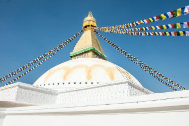 Boudhanath stupa in Kathmandu Nepal