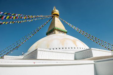 Boudhanath stupa in Kathmandu Nepal