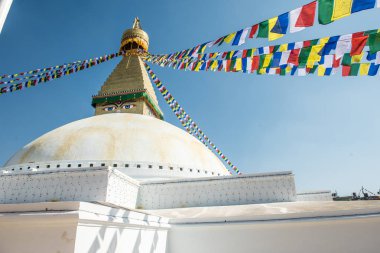 Boudhanath stupa in Kathmandu Nepal