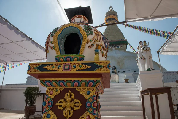 Ступа Бодханатха Катманду — стоковое фото
