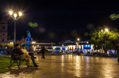 Plaza de Armas, Cusco, Peru, Güney Amerika.