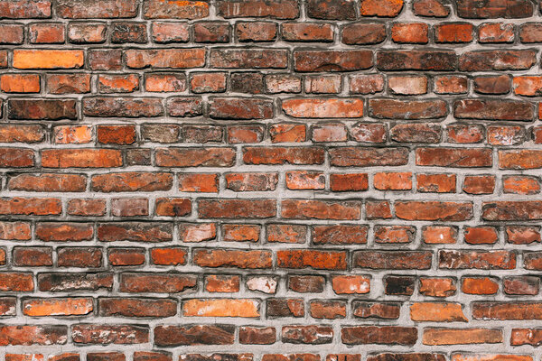 Red brick wall texture