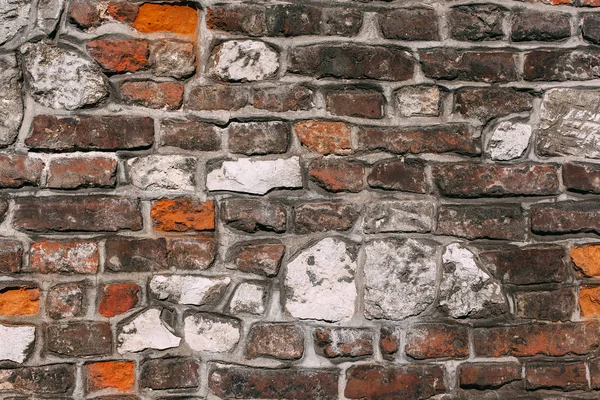 Kırmızı tuğla duvar dokusu