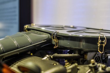 Spor motor hava filtresi yakın çekim