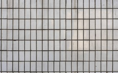 Seramik SSCB döşeme açık gri renk, Soyut doku Sovyet Fayanslarda tipik tipik binalar