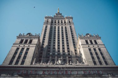 Bir Avrupa - Stalin Sovyet Kültür Sarayı ve bilim, Varşova, Polonya'nın en yüksek binası