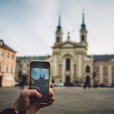 Cep telefonunda bazı ilginç yerler Avrupa'nın çekim