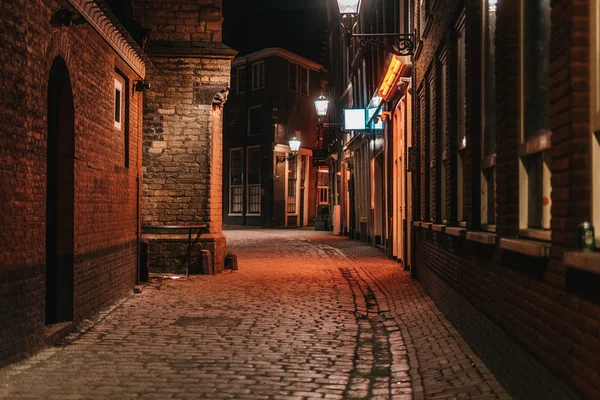 Rotlichtviertel in Amsterdam, Niederlande. Hauptstadt der Udult a — Stockfoto