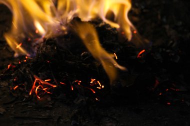 Tet tatillerinde gece ibadet için tartarus para yakma