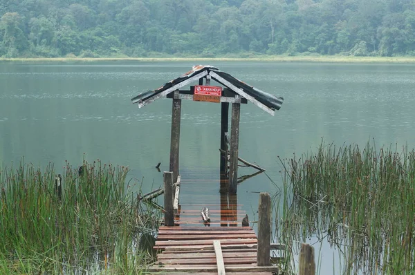 Danau Taman Hidup Lereng Gunung Argopuro Memiliki Keindahan Alam Yang — Stok Foto