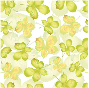 kestane yaprakları desen dikişsiz arka plan sonbahar sezonu duvar kağıdı doğa