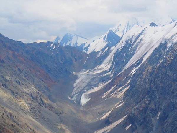 Breathtaking View Altai Mountains Glacier Russia — Stock Photo, Image