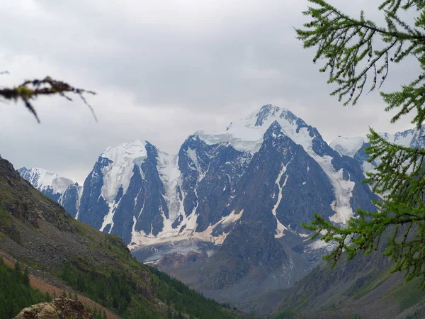 Breathtaking View Altai Mountains Glacier Russia — Stock Photo, Image