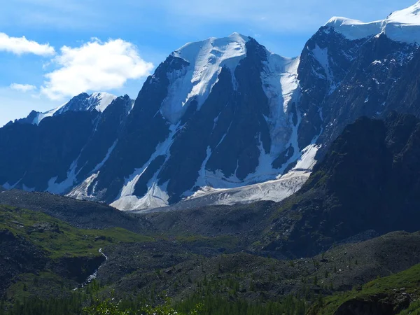 Breathtaking View Altai Mountains Glacier Russia — Stock Photo, Image
