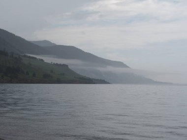 Baykal yağmurdan önce, Sibirya, Rusya