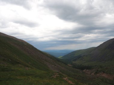 güzel manzara Altai dağ sıraları