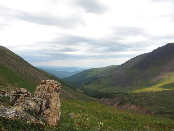 Prachtig Landschap Altai Bergketens — Stockfoto