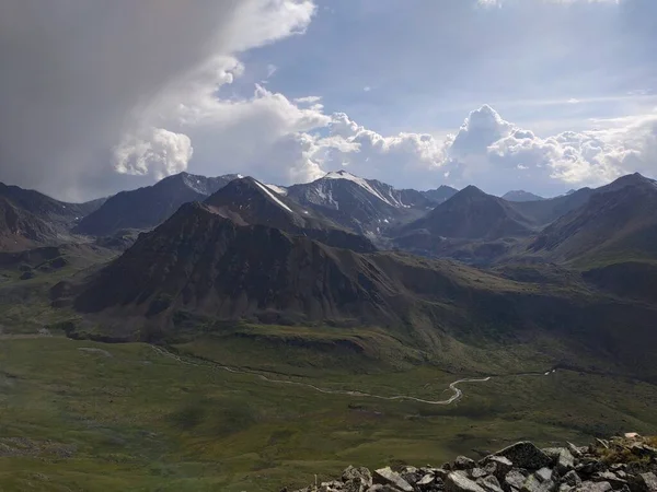 Hermoso Paisaje Cordilleras Altai — Foto de Stock