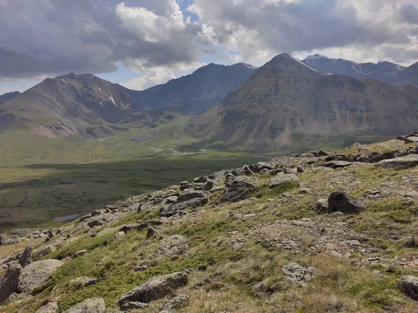 Hermoso Paisaje Cordilleras Altai — Foto de Stock