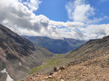 güzel manzara Altai dağ sıraları
