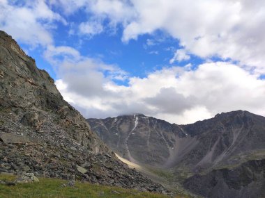 güzel manzara Altai dağ sıraları