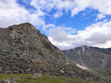 güzel manzara Altai dağ sıraları