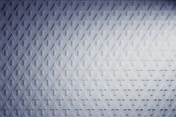 Padrão Abstrato Com Setas Repetidas Cores Brancas Imagem Matizada Com — Fotografia de Stock