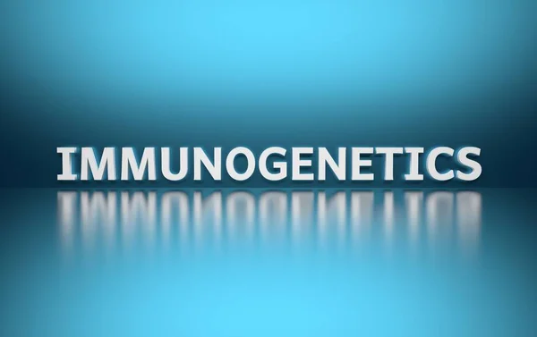 Word Immunogenetics — Stock Photo, Image