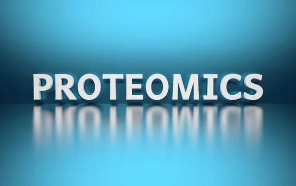 Proteomics słowo — Zdjęcie stockowe