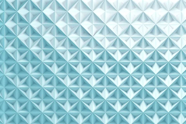 파란색 반복 피라미드 삼각형 패턴 — 스톡 사진