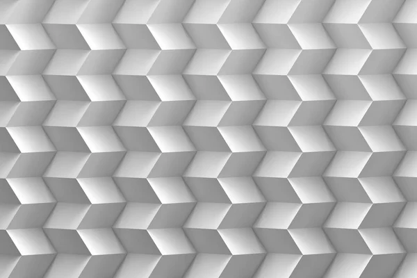 白い色のシンプルな白いジグザグパターン — ストック写真