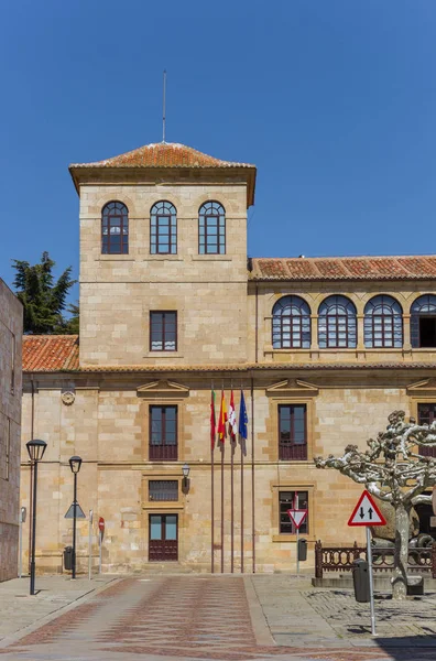 Regeringsgebouw Het Viritato Plein Zamora Spanje — Stockfoto