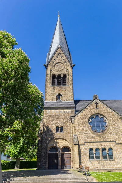 Chiesa Luterana Nella Storica Città Termale Bad Salzuflen Germania — Foto Stock