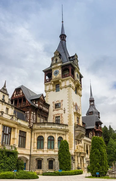 Tour Principale Château Peles Sinaia Roumanie — Photo