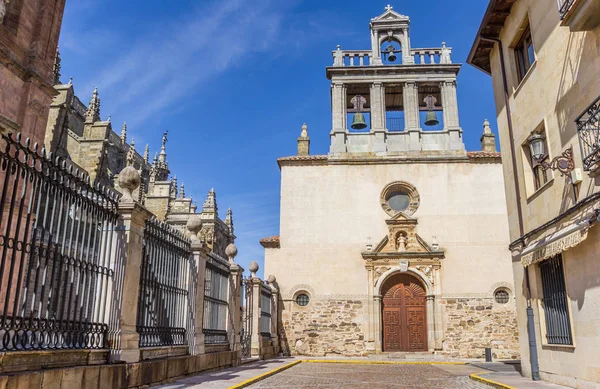 Emperedada Templom Történelmi Városközpontban Astorga Spanyolország — Stock Fotó