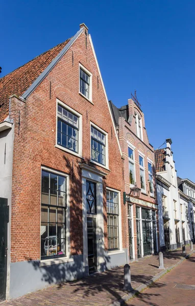Historische Panden Het Oude Centrum Van Haarlem Nederland — Stockfoto