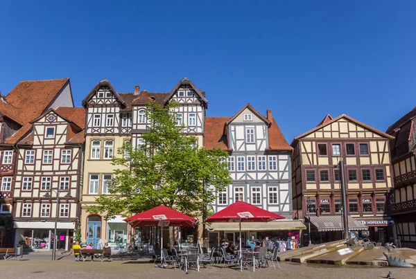 Zentraler Platz Der Historischen Stadt Hann Munden Deutschland — Stockfoto