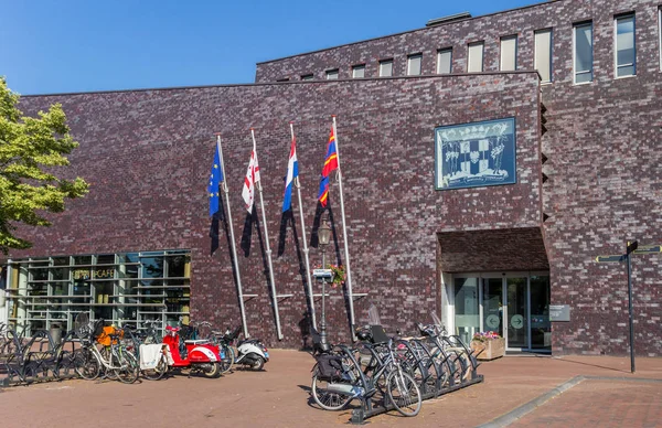 Frente Ayuntamiento Coevorden Holanda — Foto de Stock