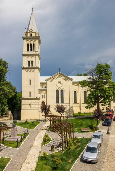 Roman Catholic Church Center Sighisoara Romania — Stock Photo, Image